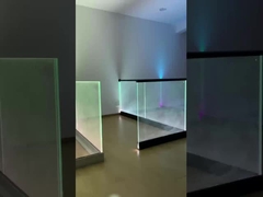 6063-T5 Canal U de alumínio para barrancos de vidro